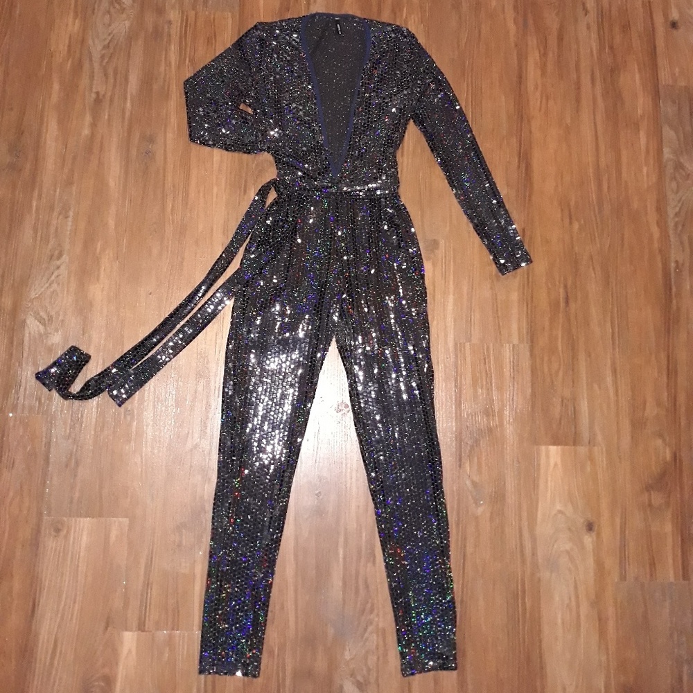 Navy Jumpsuit